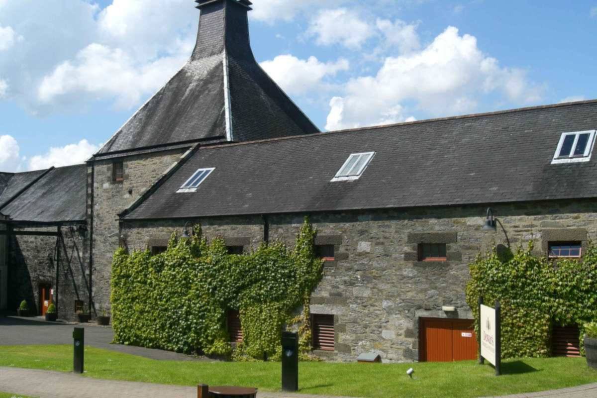 Aberfeldy distillery in Perthshire, the home of the malt in our Dewar's price Malaysia guide