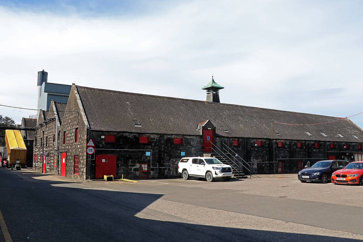 Ardmore distillery in Aberdeenshire, source of the peated malt in our Teacher's whisky price guide