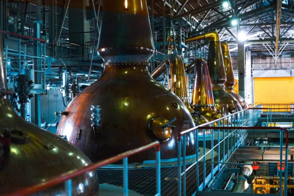 Hakushu distillery in the Japanese Alps, one of the malt sources in Hibiki blended whisky