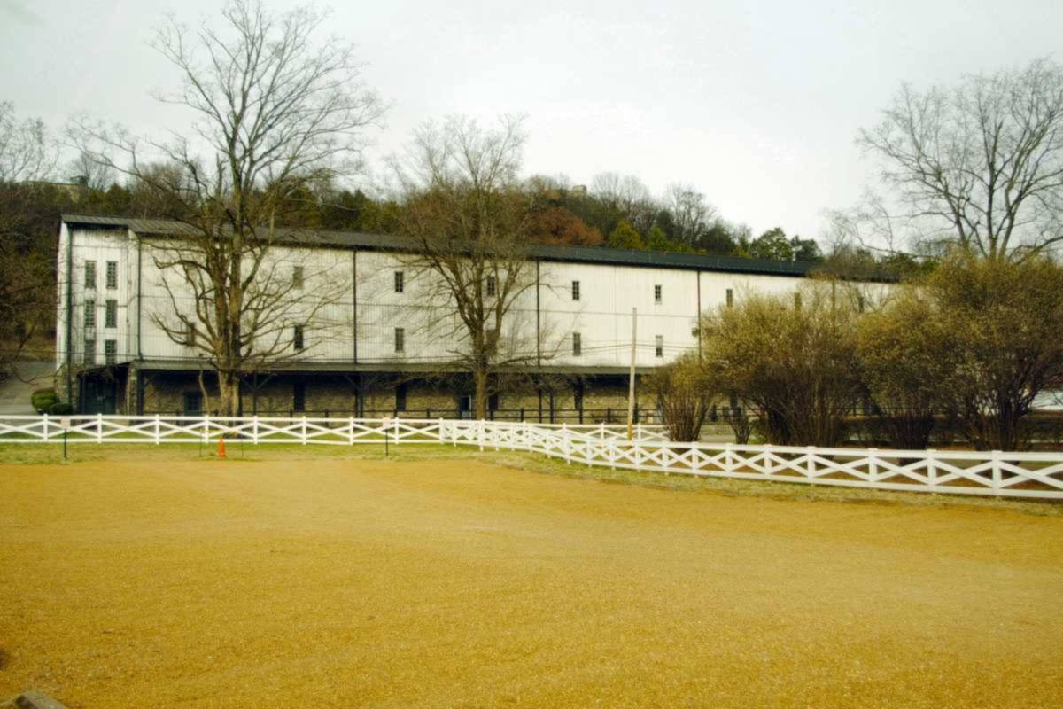 Barrel warehouse at the Jack Daniel Distillery in Lynchburg, Tennessee, for our Jack Daniel's price Malaysia guide
