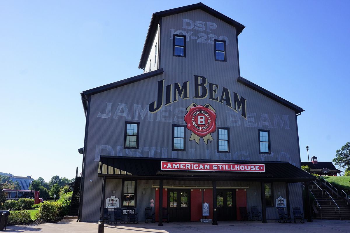 Jim Beam American Stillhouse in Clermont, Kentucky, pictured for our Jim Beam price Malaysia guide